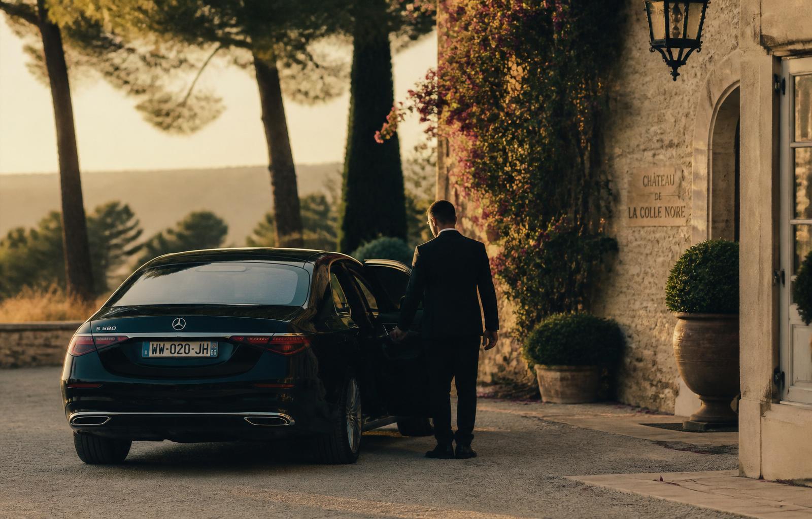 Chauffeur service on the French Riviera